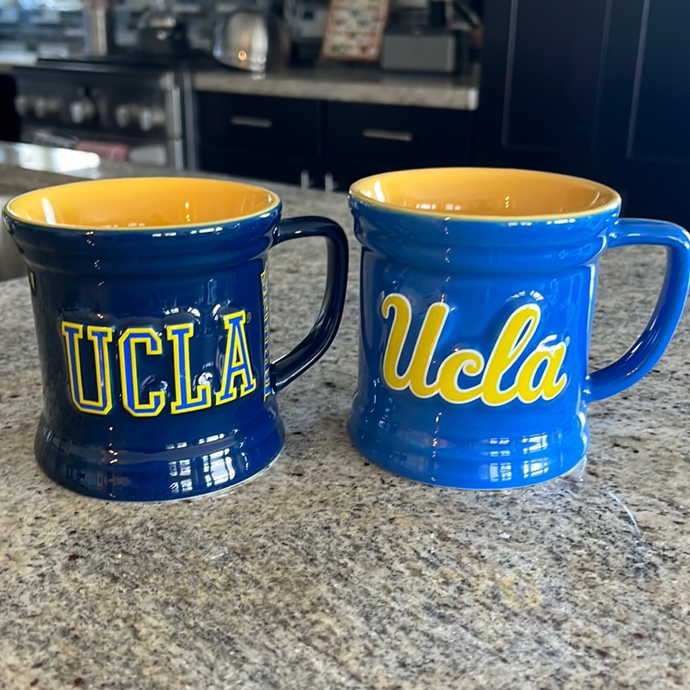 2x UCLA coffee mugs